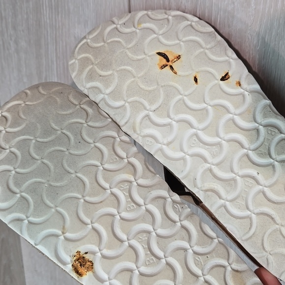 Birkenstock Women Gizeh Rose Gold Sandals Slide shoes sz 37/6Regular - Picture 12 of 12